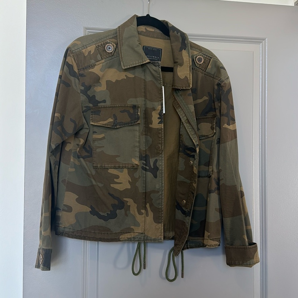 Anthropologie Sanctuary Camo Cargo Jacket Size Small